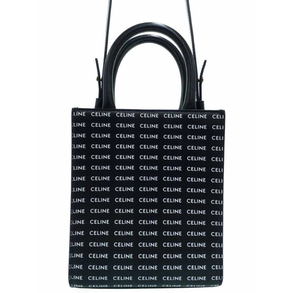 Celine Vertical Cabas tote Leather 2Way Bag - Picture 1 of 9